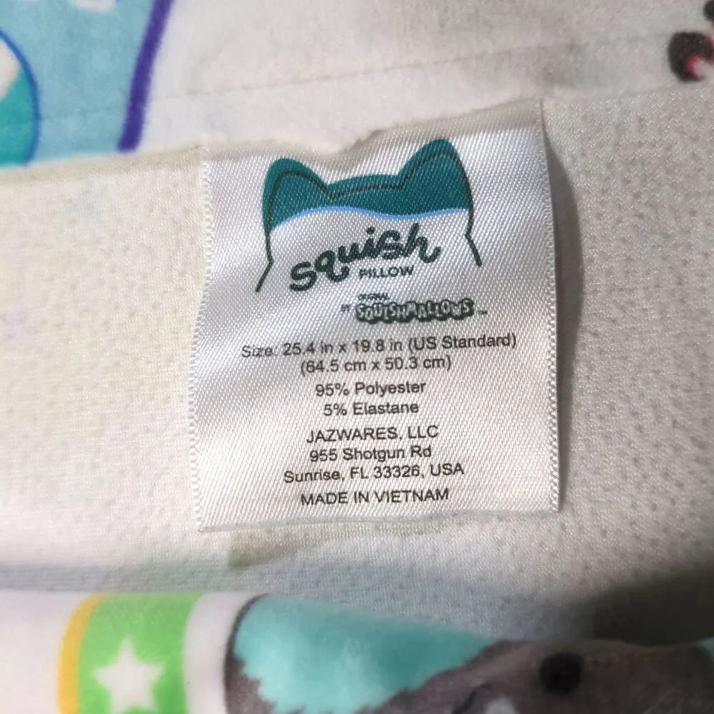 Squish Pillow Squishmallows Squish Squad Pillowcase Original Soft Kidcore